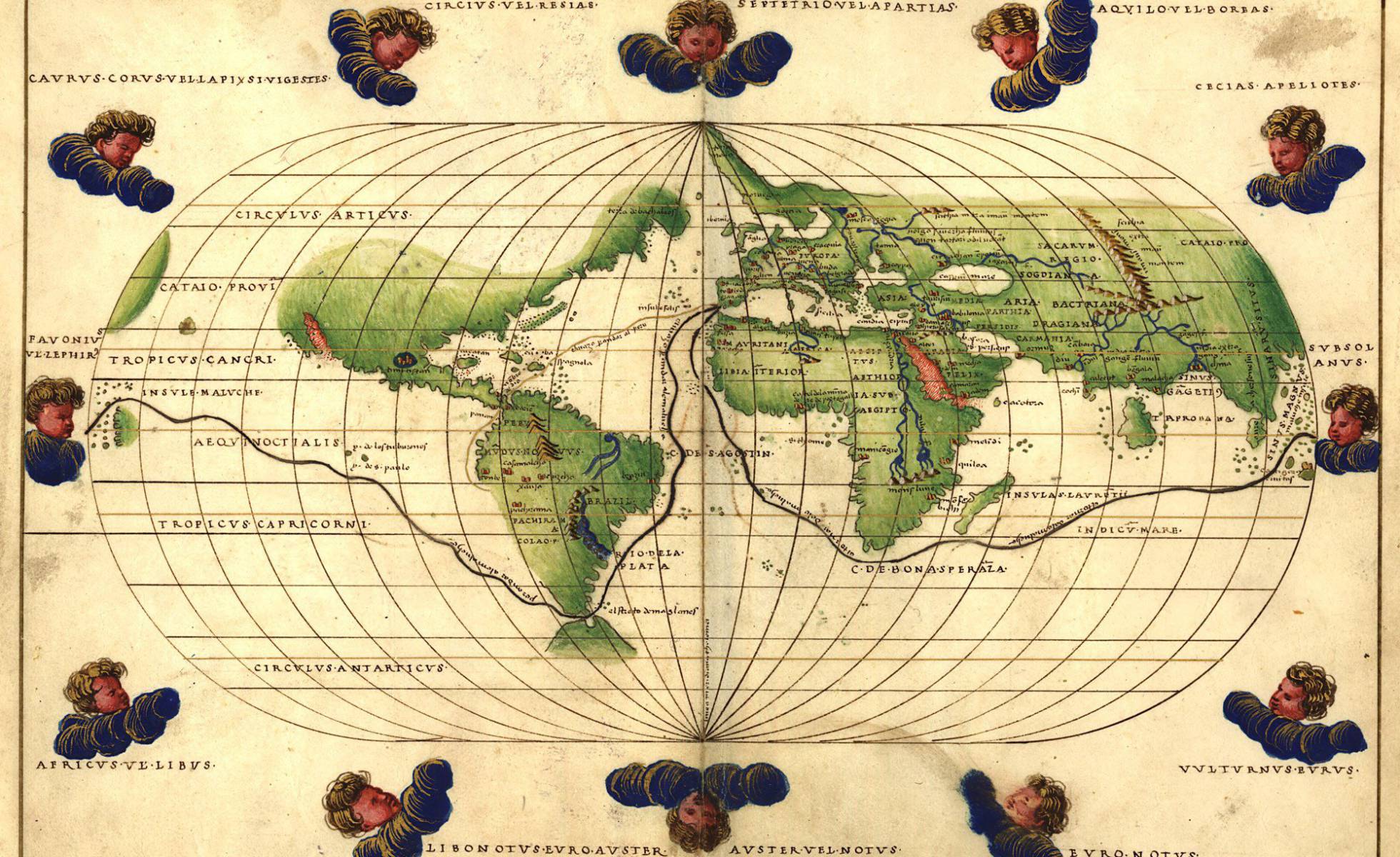 Atlas de Battista Agnese (1544)