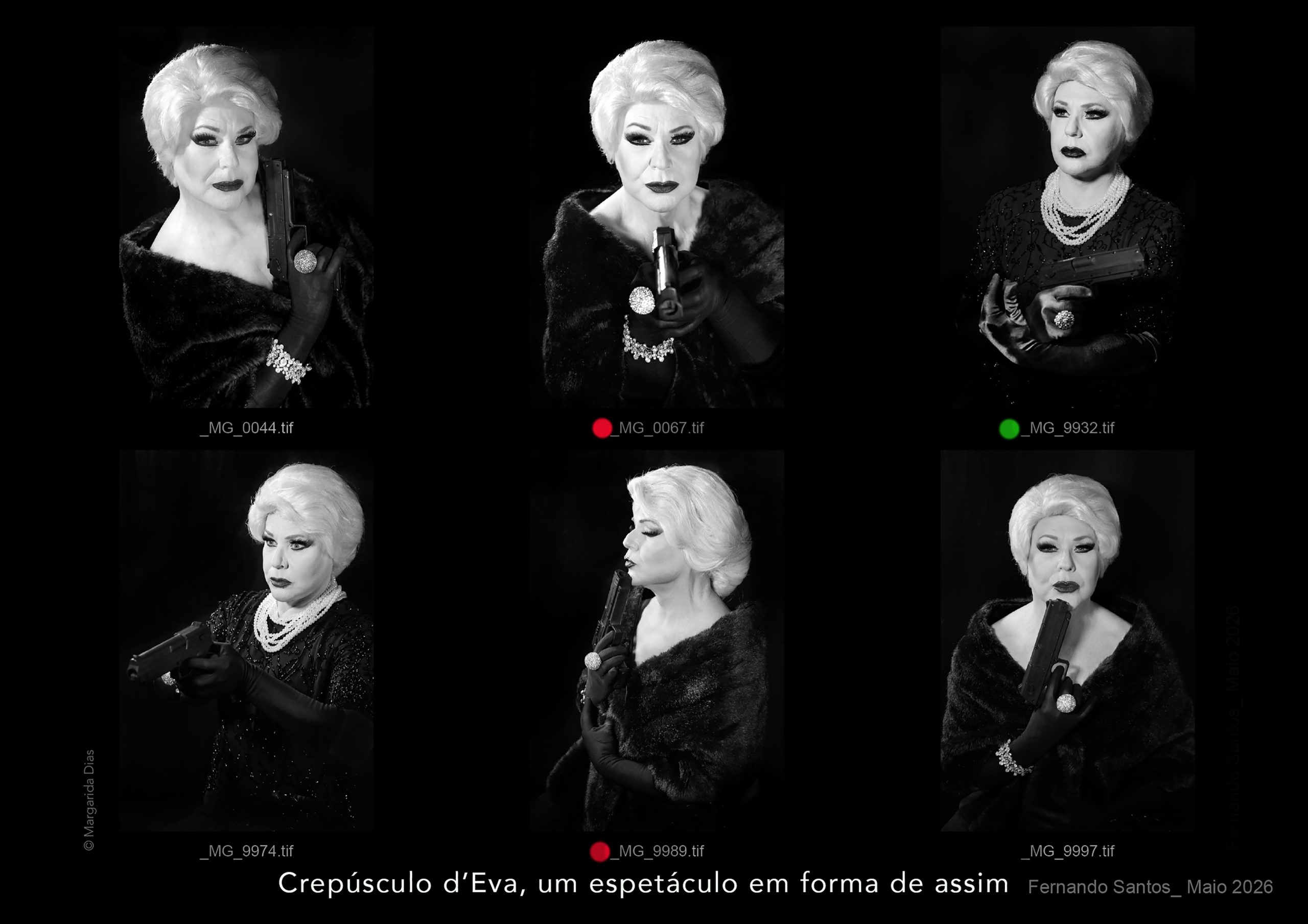 Crepúsculo d’Eva, um espetáculo em forma de assim (Eva’s Twilight, a show in the form of this)